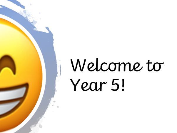 Transition powerpoint and resources