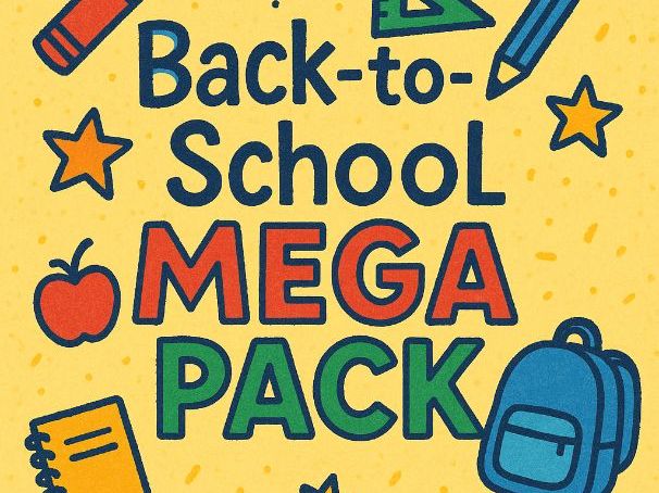 Back to School MEGA Pack EDITABLE Bundle EYFS KS1 KS2 Primary