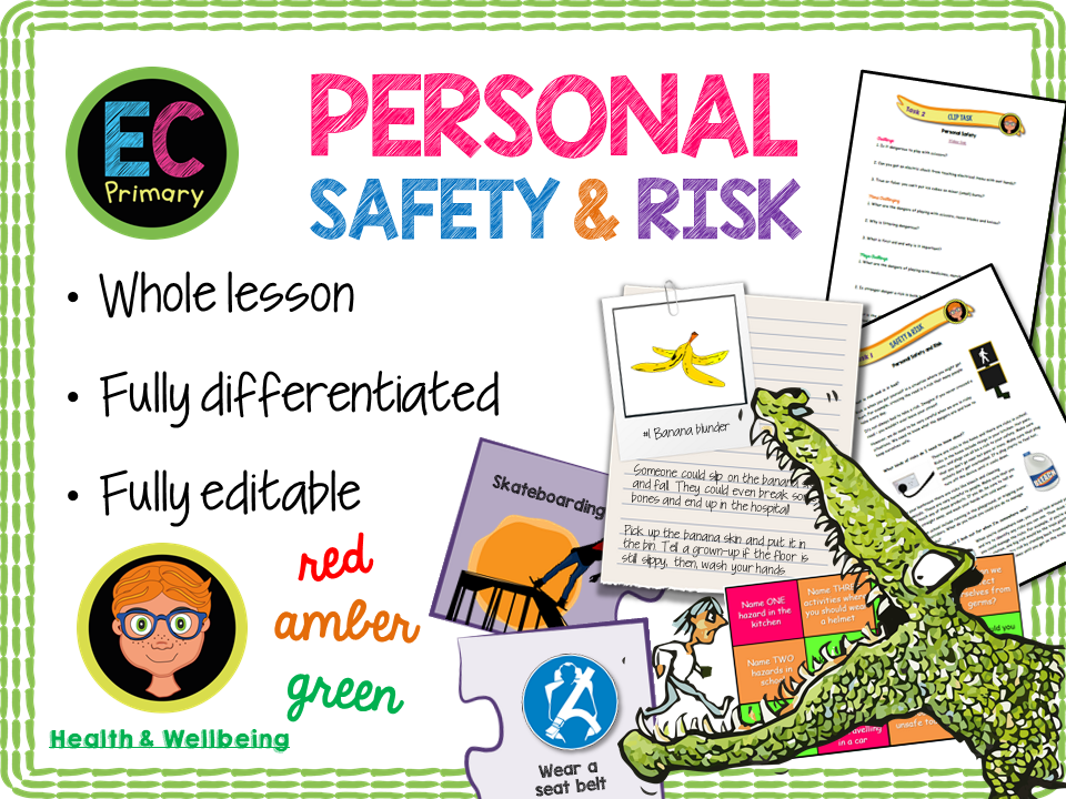 Personal safety and risk Teaching Resources