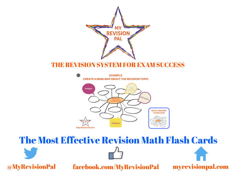 The Most Effective Revision Flash Cards (For Math) Teaching Resources