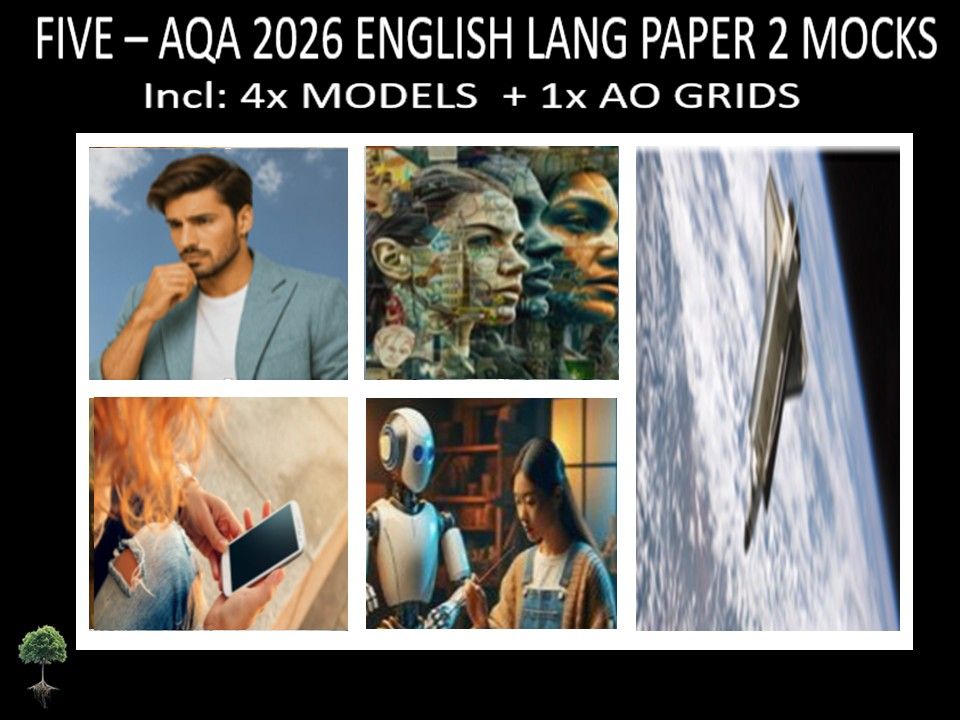 FIVE - AQA PAPER 2 | 2026 FULL MOCKS | MODELS | AO GRIDS