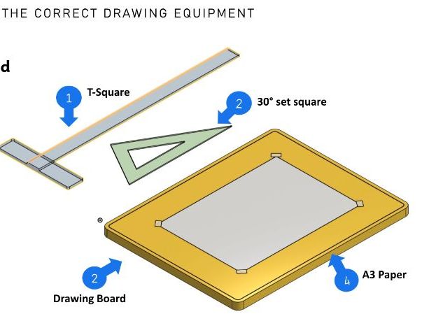 Isometric and Orthographic Drawing - Drawing Board