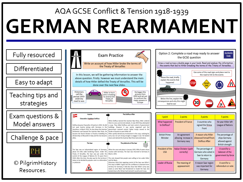 AQA GCSE Conflict & Tension: German Rearmament
