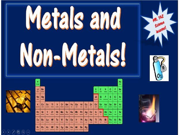 Periodic Table Metals and Non-Metals KS3