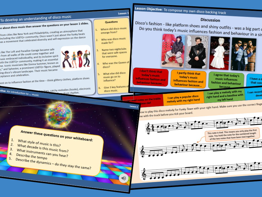 KS3 Disco SoW