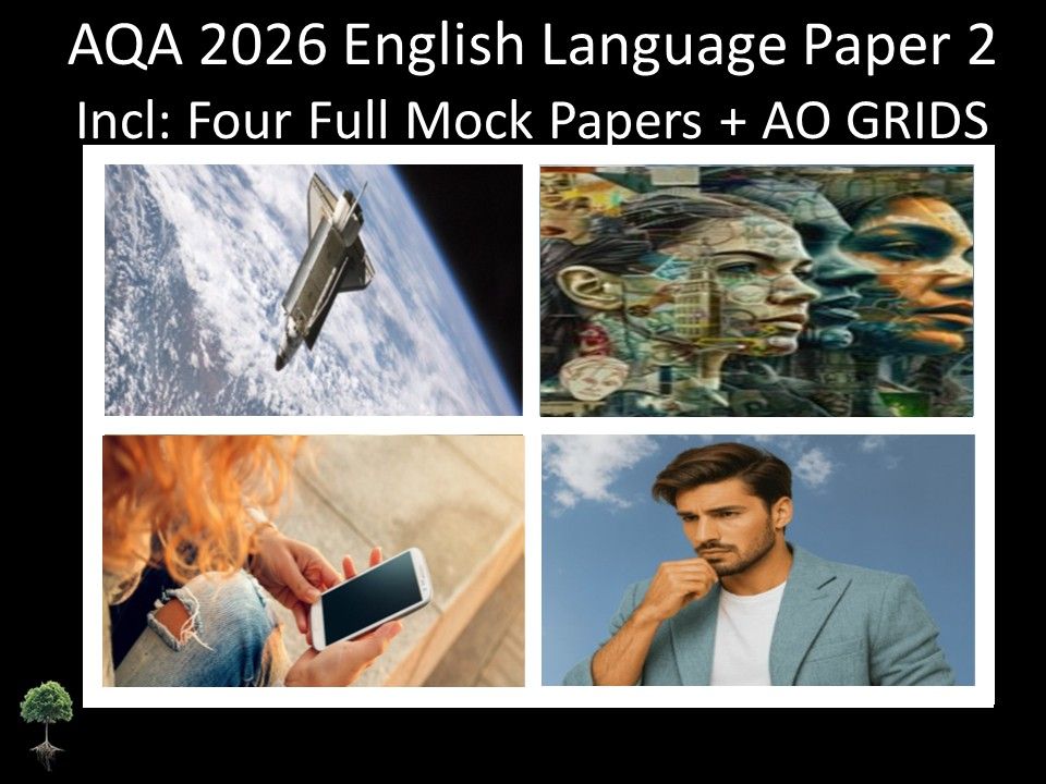 Four AQA 2026 English Language Paper 2 Mocks | AO GRIDS