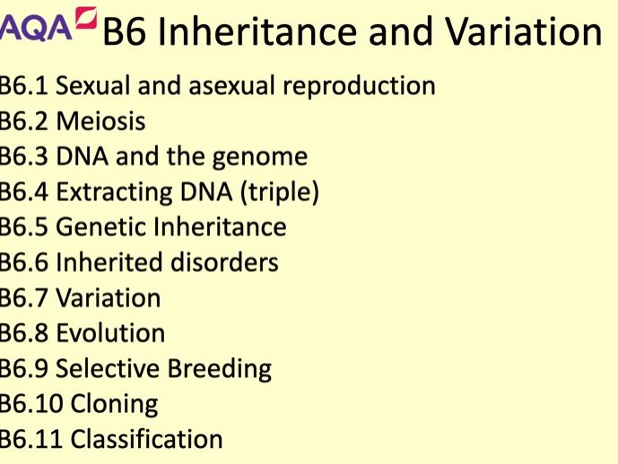 B6.9 Selective Breeding | Teaching Resources