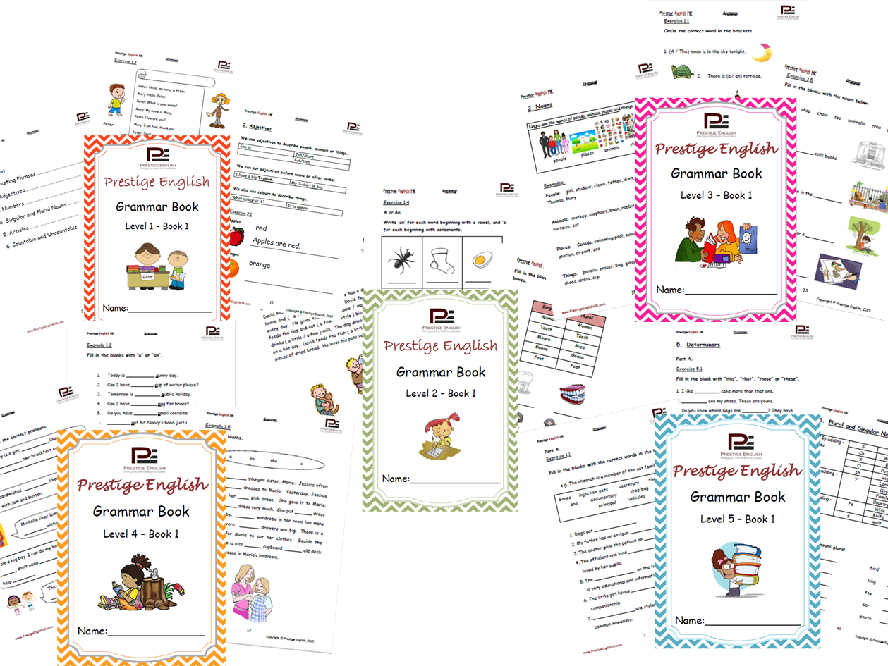 English Grammar Books (15 books in total)