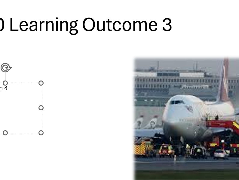 NCFE Level 3 Unit 30 Learning Outcome 3 and 4- Health, safety and security within aviation