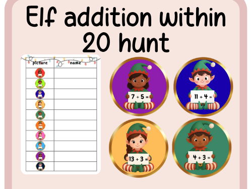 Elf addition within 20 hunt- Christmas
