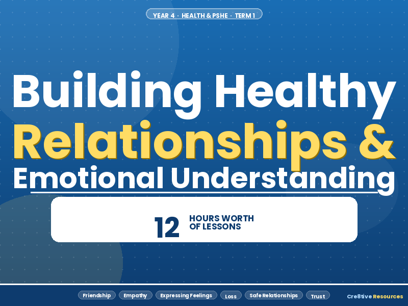 Year 4 PSHE - Building Healthy Relationships and Emotional Understanding - Primary PSHE