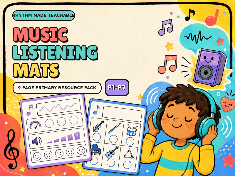 Music Listening Mats for Primary Pupils