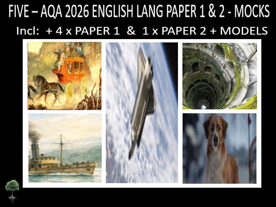FIVE - AQA PAPER 1 & 2 | 2026 FULL MOCKS | MODELS