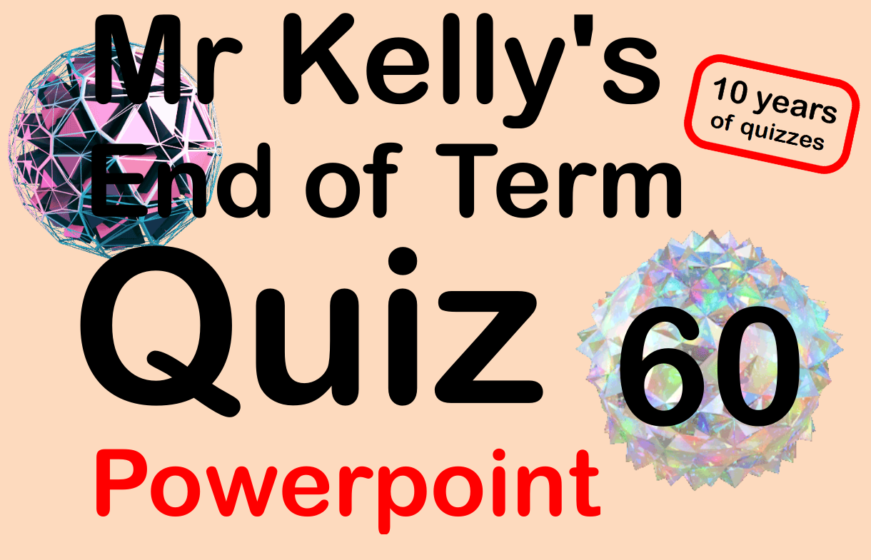 Mr Kelly's Fun Maths Reward Quiz 60 | Teaching Resources