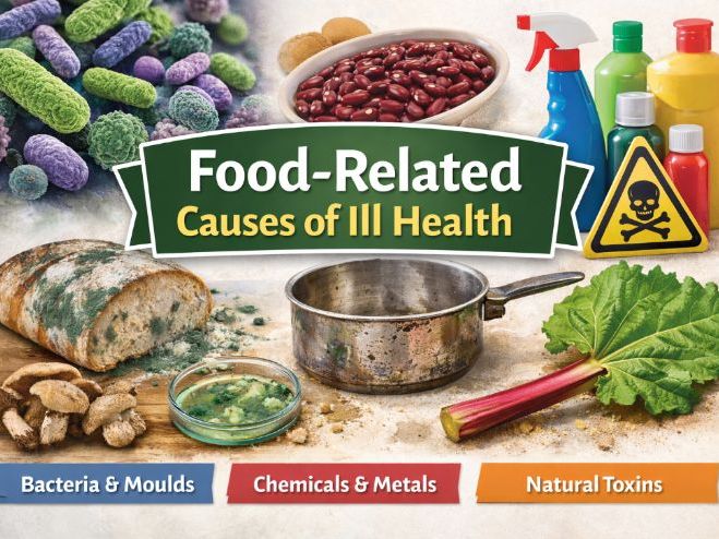 Food-Related Causes of Ill Health (LO4) – Cover Worksheet & Activity