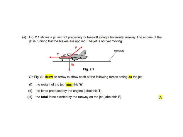 Forces & Equations of Motion Past PaperQ