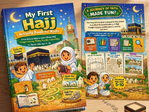 My First Hajj Activity Book for Kids