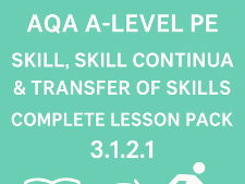 AQA A-Level PE | Skill, Skill Continua & Transfer of Skills | Complete Lesson Pack | 3.1.2.1