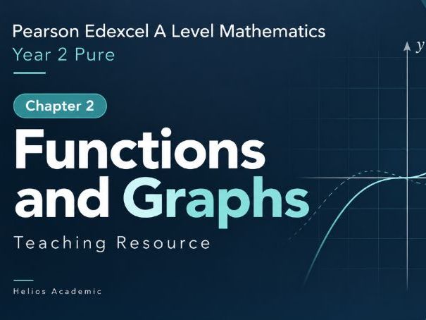 02 - Functions and Graphs Teacher Pack - Pearson Edexcel A2/A-Level Pure Mathematics