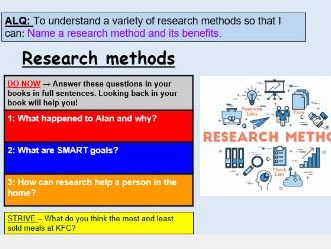 Research methods