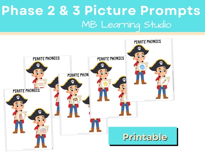 Pirates Phase 2 & Phase 3 Picture Prompts – Writing Inspiration Activity