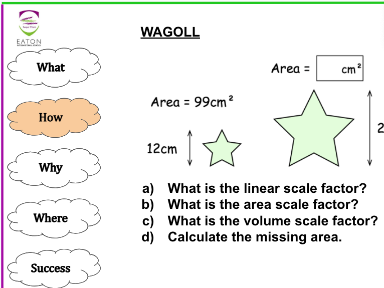 Similar Shapes - Area/Volume Conversions