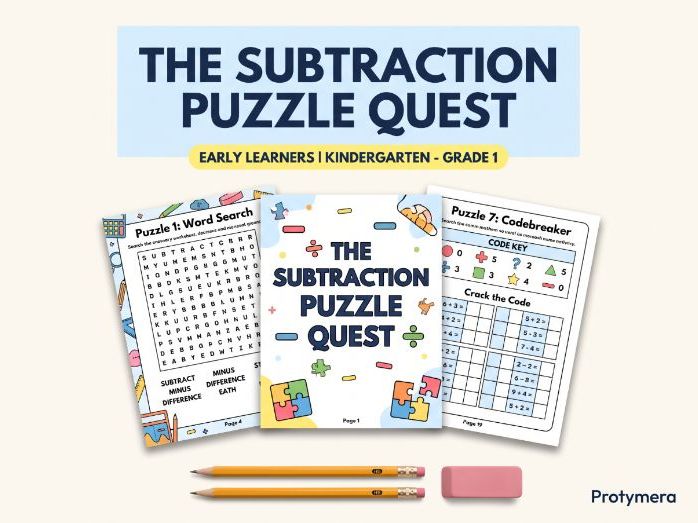 The Subtraction Puzzle Quest: Taking Away, Counting Back, and Finding the Difference | Puzzle Game