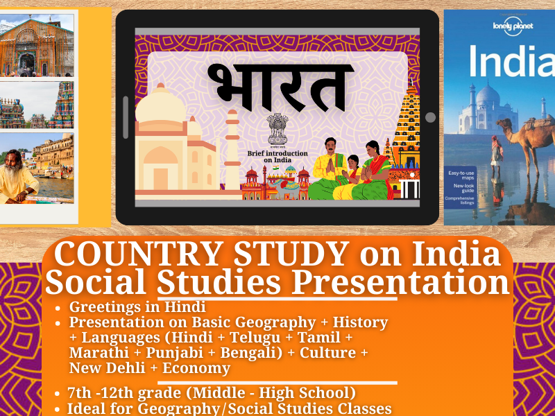Country Study Presentation on India - South Asia