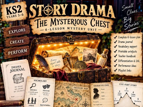 KS2 Story Drama: 6-Lesson Mystery Unit