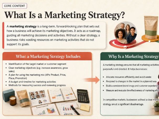 A Level Business - 8.2.1 Planning the marketing strategy