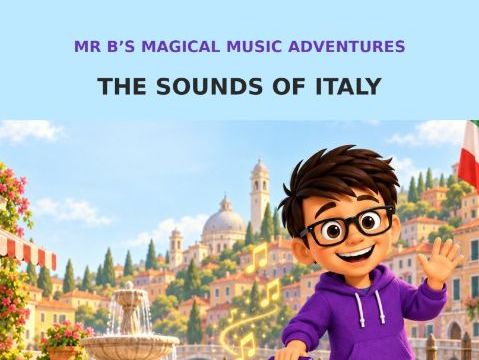 Mr B's Sounds of Italy Activity Pack