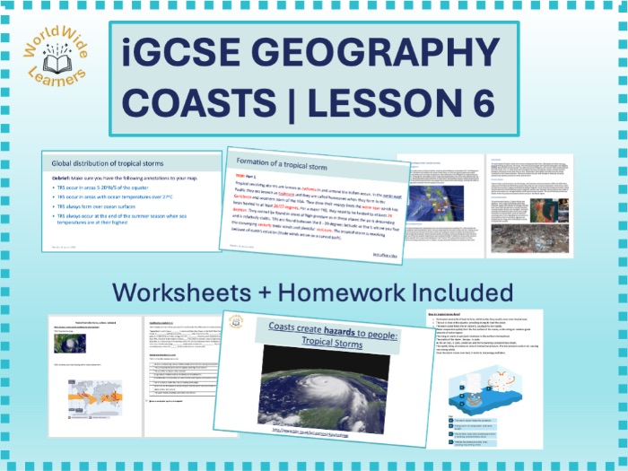 IGCSE Geography Tropical Storms – Formation, Impacts & Case Study (Typhoon Haiyan)