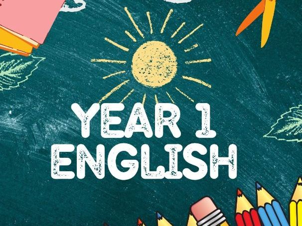 Free Year 1 English Nouns and Verbs