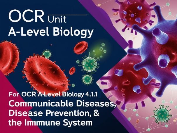 OCR A-level biology 4.1.1 Whole topic- Communicable diseases, disease prevention & the immune system