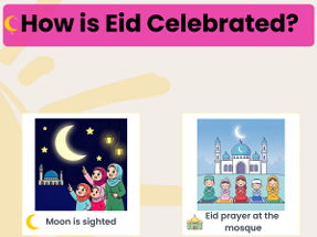 SEND Eid Sequencing and Discussion Activity KS1