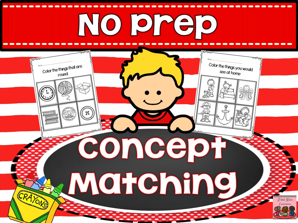 No Prep Concept Matching