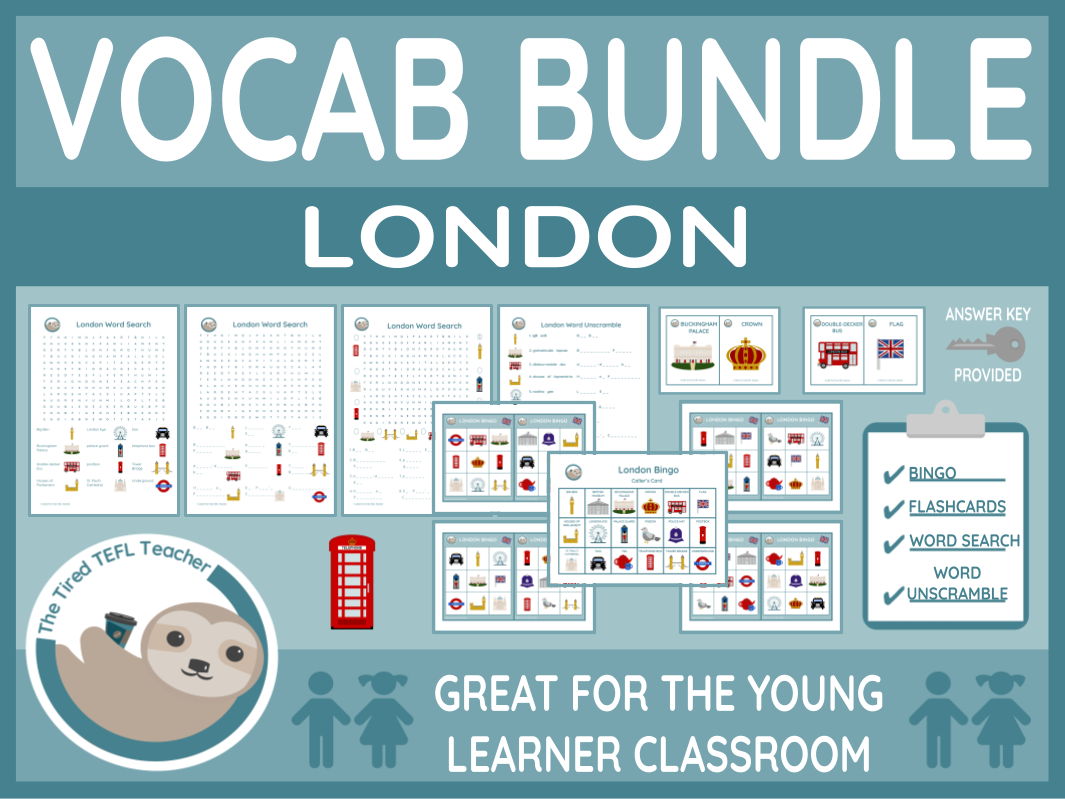 ESL London Vocabulary Bundle