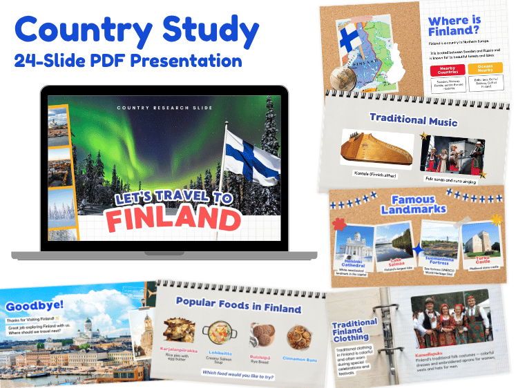 Finland Country Study | 24-Slide Geography Presentation