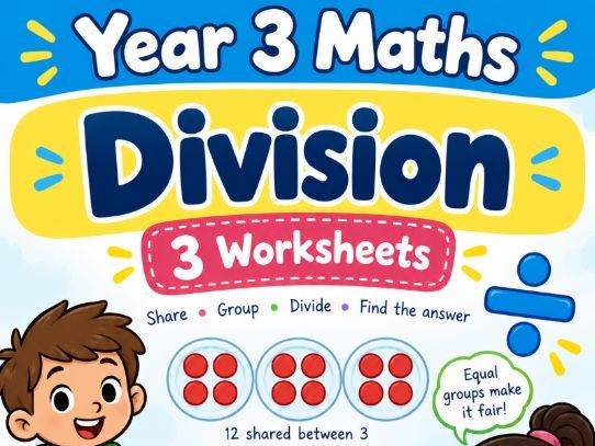 Year 3 Maths – Multiplication | 3 Printable Worksheets