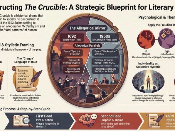 The Crucible Analysis Mini Pack: Theme Character Language Features