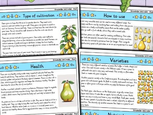Pear | Biology | Temperate Fruit & Juicy Nutrition
