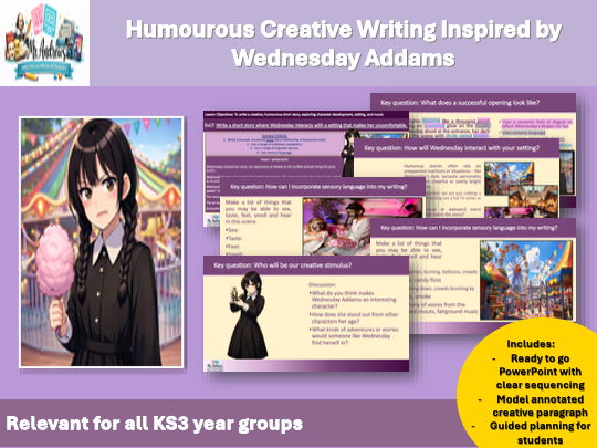 Creative/Humour Writing - 'Wednesday'