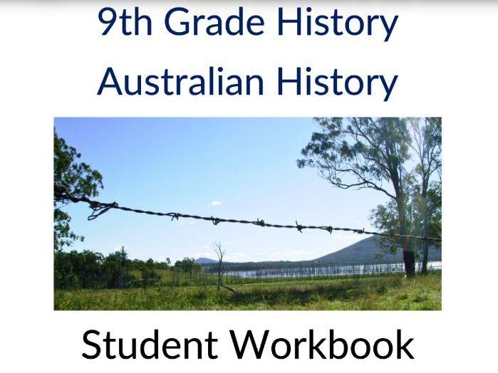 Colonial Australia Printable Student Activity Workbook
