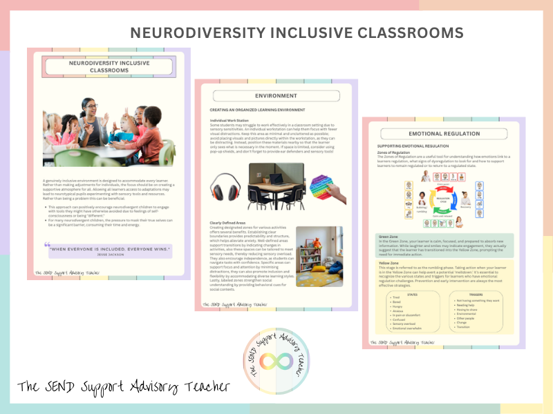 A Guide to Creating a Neurodiversity and SEND Inclusive Classroom