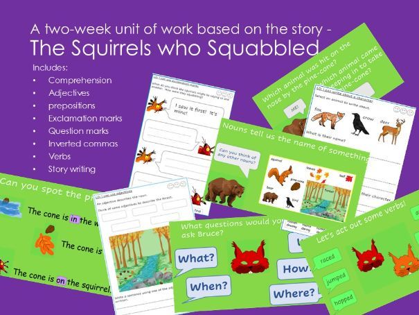The Squirrels Who Squabbled English Unit