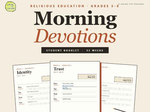 KS1/KS2 Christian SEL Journal | 52 Week Collective Worship Reflection