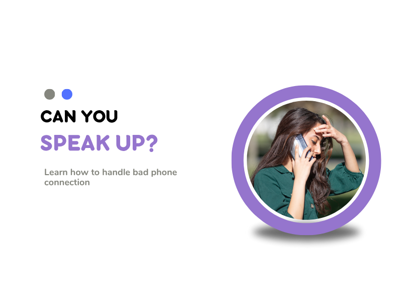Telephone English ESL Lesson | Bad Phone Connection & Speaking Up | A2-B1