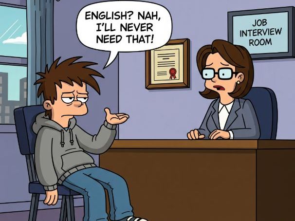 How to get away with not having no English qualifications