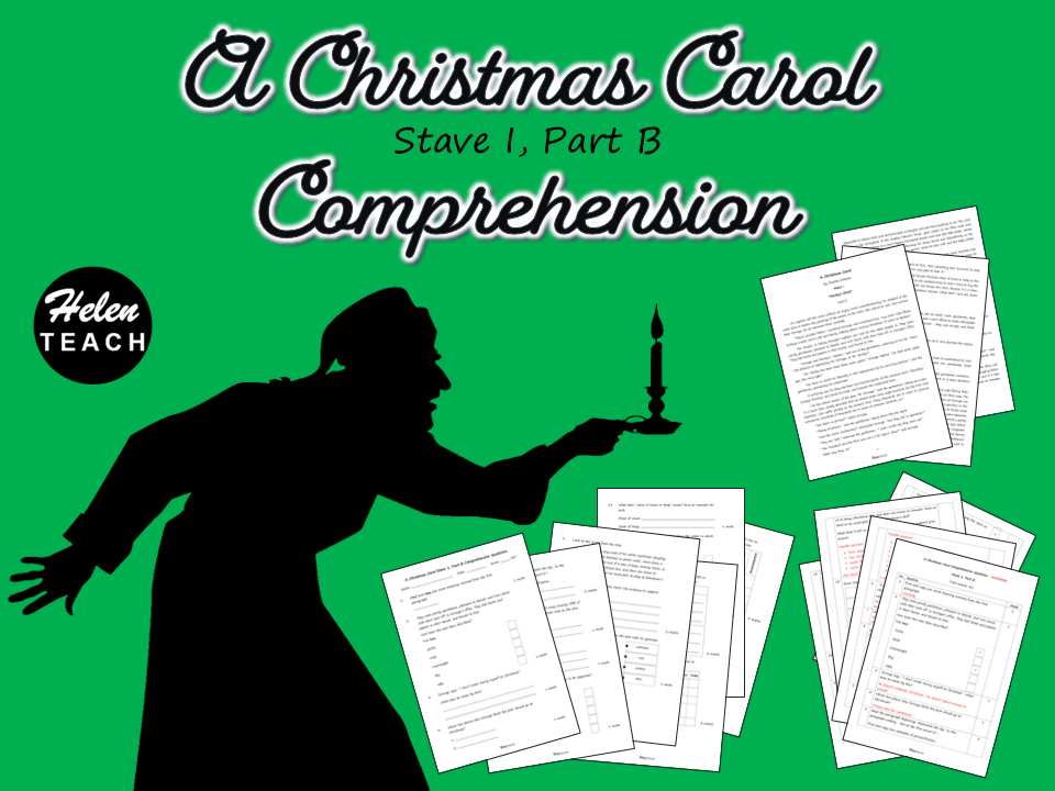 A Christmas Carol | Stave 1 Comprehension Part B