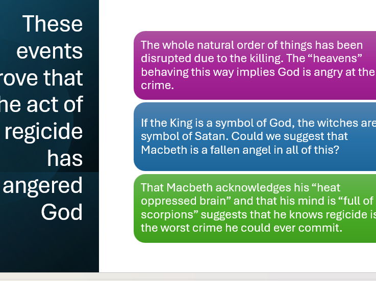 Macbeth - Kingship